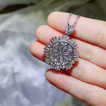 10 Carat Moissanite 925 Sterling Silver Necklace Fine Jewelry