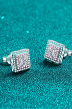 Moissanite Square Stud Earrings Earrings