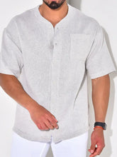 Men's Plus Size Chest Pocket Button Down Shirt Mens Tops