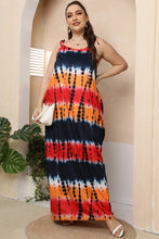 Plus Size Tie-Shoulder Maxi Dress Woman Maxi Dress