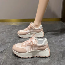 Lace Up Platform Athletic Sneakers Woman Athletic Shoes