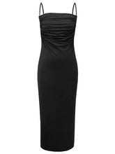 Backless Cowl Neck Sleeveless Cami Dress Cocktail Dress