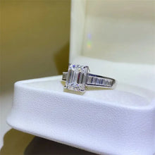 3 Carat Moissanite 925 Sterling Silver Ring Rings