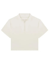 Millennia Quarter Zip Short Sleeve Active T-Shirt Woman Activewear