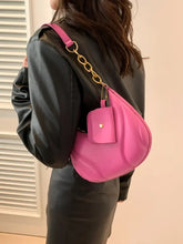PU Leather Shoulder Bag with EarPods Bag Shoulder Bags