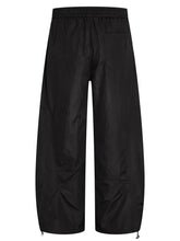 Men's Loose Fit Drawstring Cargo Pants Woman Sweatpants