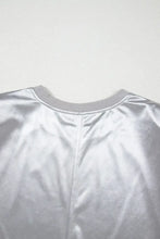Round Neck Satin Tank Top Tanks & Camis
