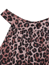 Butterfly Leopard Grecian Neck Maxi Dress Woman Maxi Dress