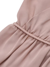 Honey Tied Surplice Sleeveless Midi Cami Dress Cocktail Dress