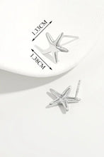 925 Sterling Silver Star Stud Earrings Earrings