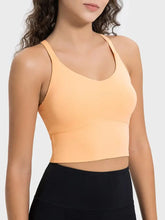 Millennia Crisscross Round Neck Active Tank Woman Activewear