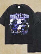 Men's Round Neck Half Sleeve Graphic T-Shirt Mens Tops