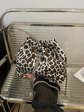 Leopard Chain Bucket Bag Shoulder Bags