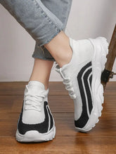 Mesh Round Toe Platform Athletic Woman Athletic Shoes