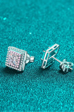 Moissanite Square Stud Earrings Earrings