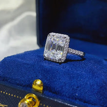 5 Carat Moissanite 925 Sterling Silver Ring Fine Jewelry
