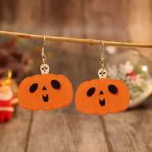 Acrylic Alloy Pumpkin Shape Earrings Earrings