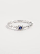 925 Sterling Silver Inlaid Zircon Ring Silver Rings