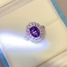 2 Carat Moissanite 925 Sterling Silver Ring Rings