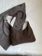 Suede Adjustable Strap Shoulder Bag Shoulder Bags