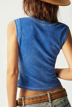 Ribbed Notched Tank Top Tanks & Camis