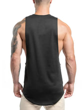 Men's Plus Size Round Neck Tank Mens Tops