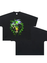 Men's Graphic Round Neck Half Sleeve T-Shirt Mens Tops