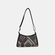 Printed Crossbody Bag Black One Size Handbags