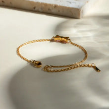 Stainless Steel Zircon Bow Bracelet Bracelets