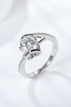 Limitless Love Platinum-Plated Moissanite Ring Silver Rings