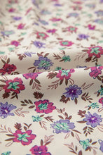 Multicolour Bohemian Ditsy Floral Smocked Fit Flare Sundress Woman Casual Dress