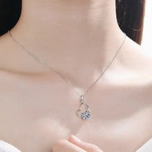 2 Carat Moissanite Heart 925 Sterling Silver Necklace Necklaces
