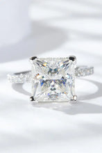 5.52 Carat Moissanite Side Stone Ring Rings