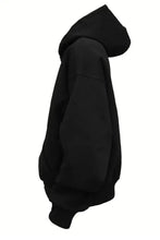 Men's Drop Shoulder Long Sleeve Hoodie with Pocket Mens Tops