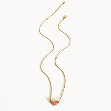 2-Piece Stainless Steel Heart Pendant Necklace Necklaces