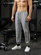 Men's Drawstring Solid Color Joggers Woman Sweatpants