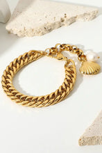 18K Gold-Plated Curb Chain Bracelet Necklaces