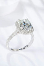 Adored 6 Carat Moissanite Halo Ring Rings