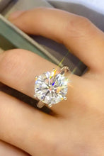 5 Carat Moissanite 6-Prong Ring Rings