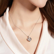 Moissanite 925 Sterling Silver Heart Necklace Necklaces