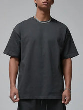 Men's Oversized Crew Neck T-Shirt Mens Tops