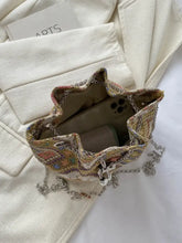 Printed Chain Bucket Bag Shoulder Bags