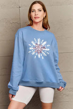 Simply Love Full Size LET IT SNOW Long Sleeve Sweatshirt Woman Sweatshirts