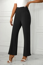 High Waist Straight Leg Pants Woman Pants