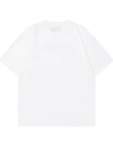 Men's Letter Round Neck Oversized T-Shirt Mens Tops