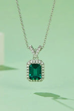 Adored 1.25 Carat Lab-Grown Emerald Pendant Necklace Necklaces