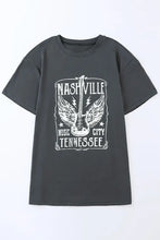NASHVILLE MUSIC CITY TENNESSEE Graphic T-Shirt Woman T Shirts