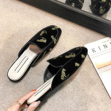 Square Toe Block Heels Loafers Woman Loafers