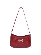 Bow PU Leather Shoulder Bag Shoulder Bags
