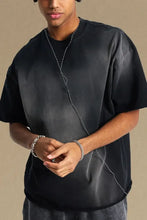 Men's Round Neck Half Sleeve T-Shirt Mens Tops